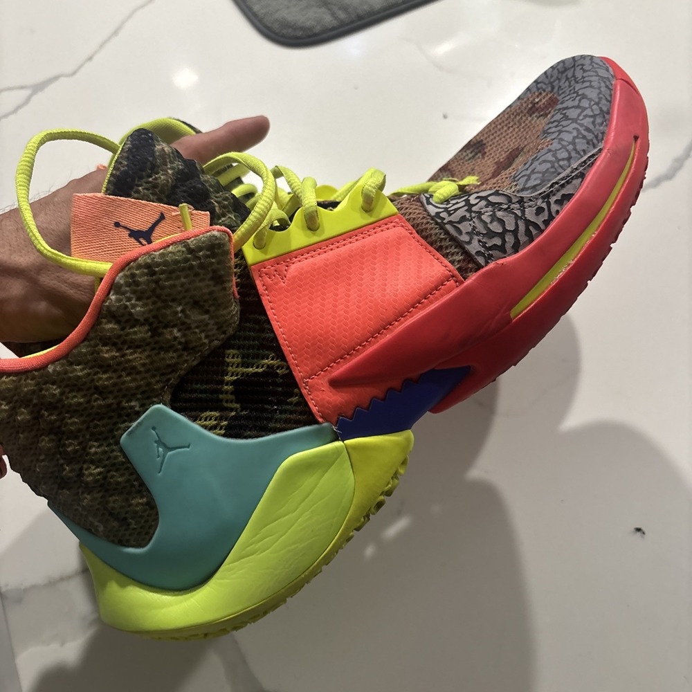 Size 13 - Jordan 'Why Not?' ZER0.2 Green/Red